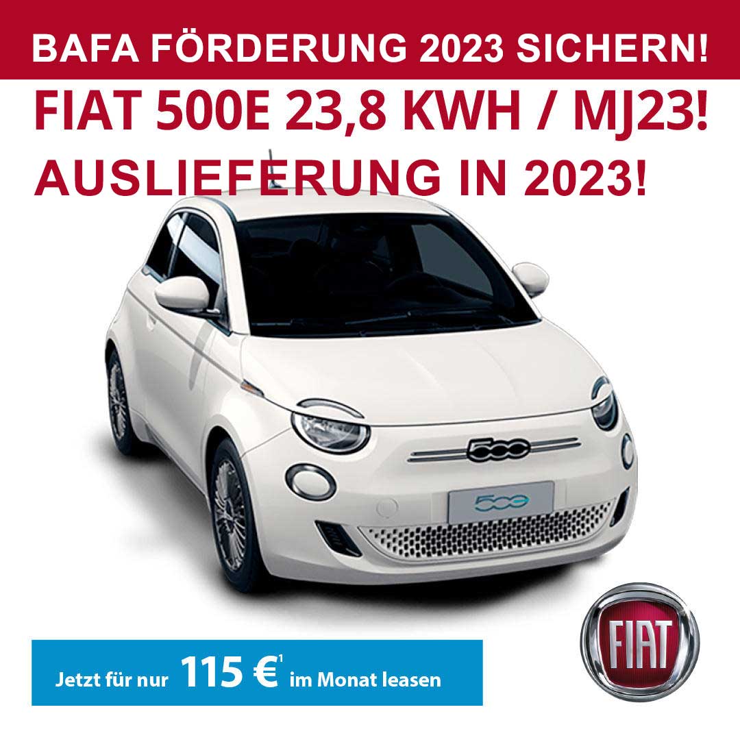 Fiat 500e - Top - Leasingangebot sofort lieferbar