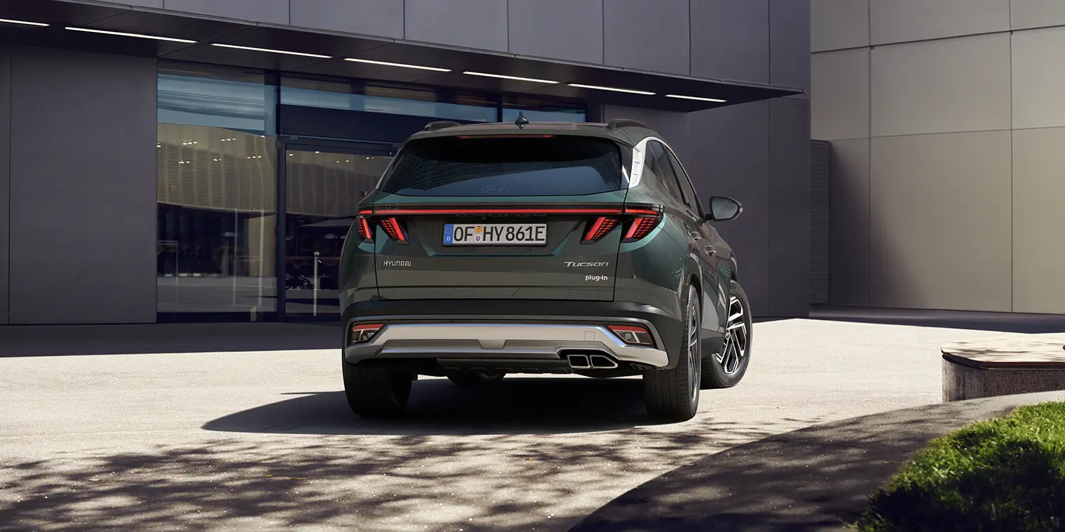 Hyundai TUCSON. hinten